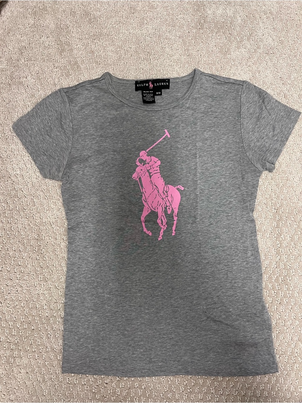 Ralph Lauren black label Pink Pony T-Shirt